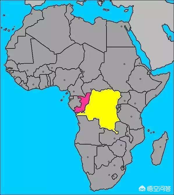 刚果民主共和国国土面积才两百多万平方公里，为什么刚果河有三百多？